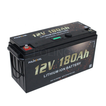 Polinovel Lithium Almacenamiento de energía Deep Cycle Lifepo4 Telecom Batería 12V 180AH